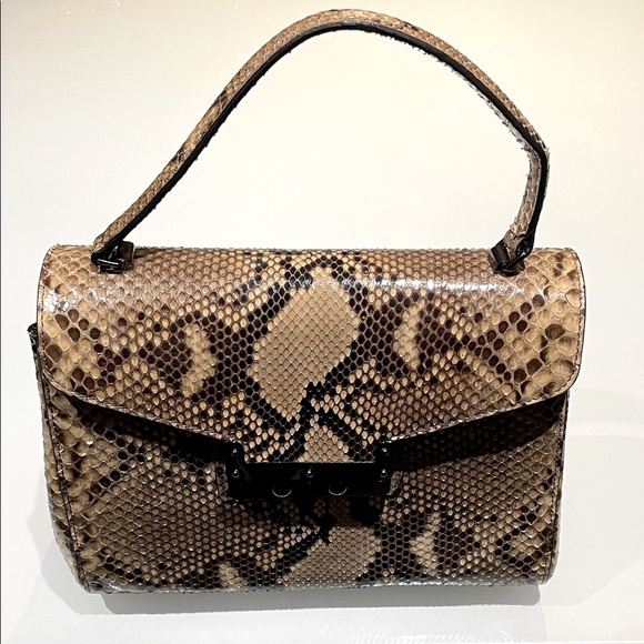 Nursace Snakeskin Print Handbag / Purse Shoulder / Side Bag / Crossbody Bag - Picture 6 of 16